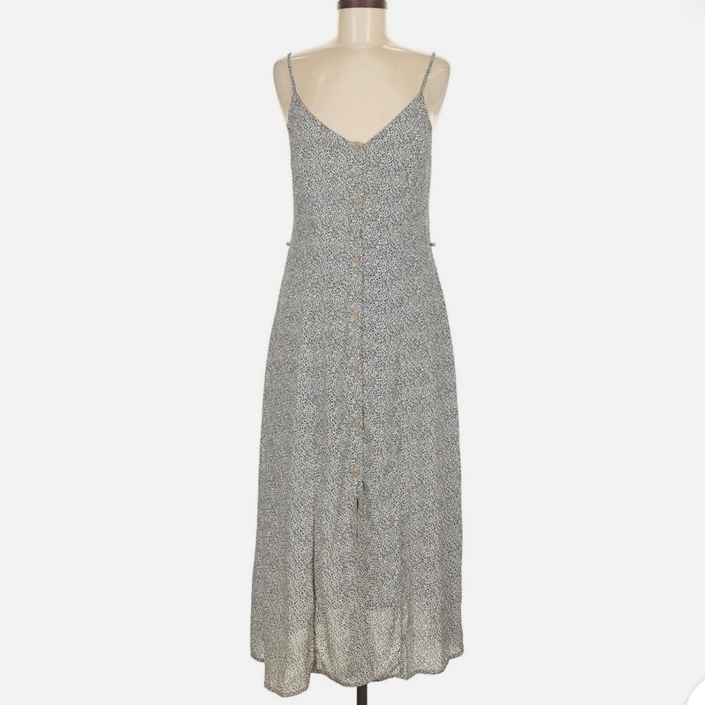 Sienna Sky large dot button up Dress - Picture 3 of 5